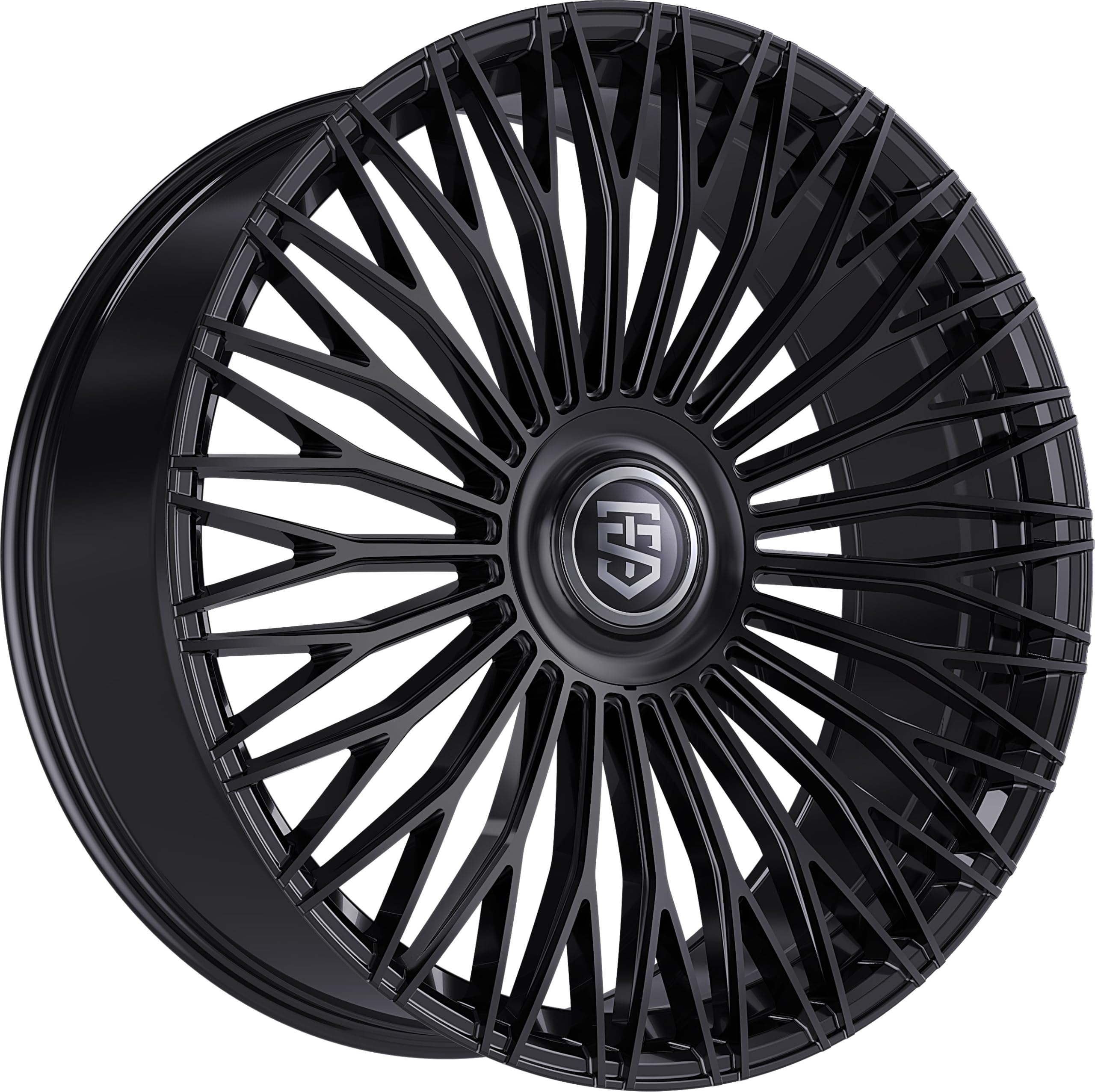 Amazon.com: TIS Motorsports 507B 18x8 Gloss Black Wheel - 5x4.50