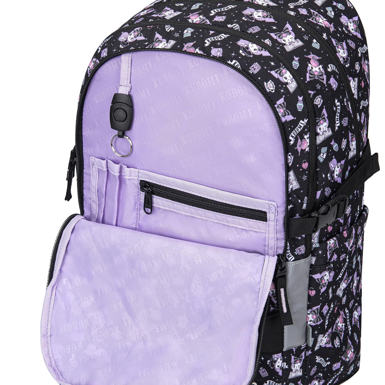 Baagl Mochila escolar para niños, niñas, adolescentes, monopatín, mochila infantil con compartimento para portátil y correa para el pecho, para escuela, secundaria, escuela secundaria