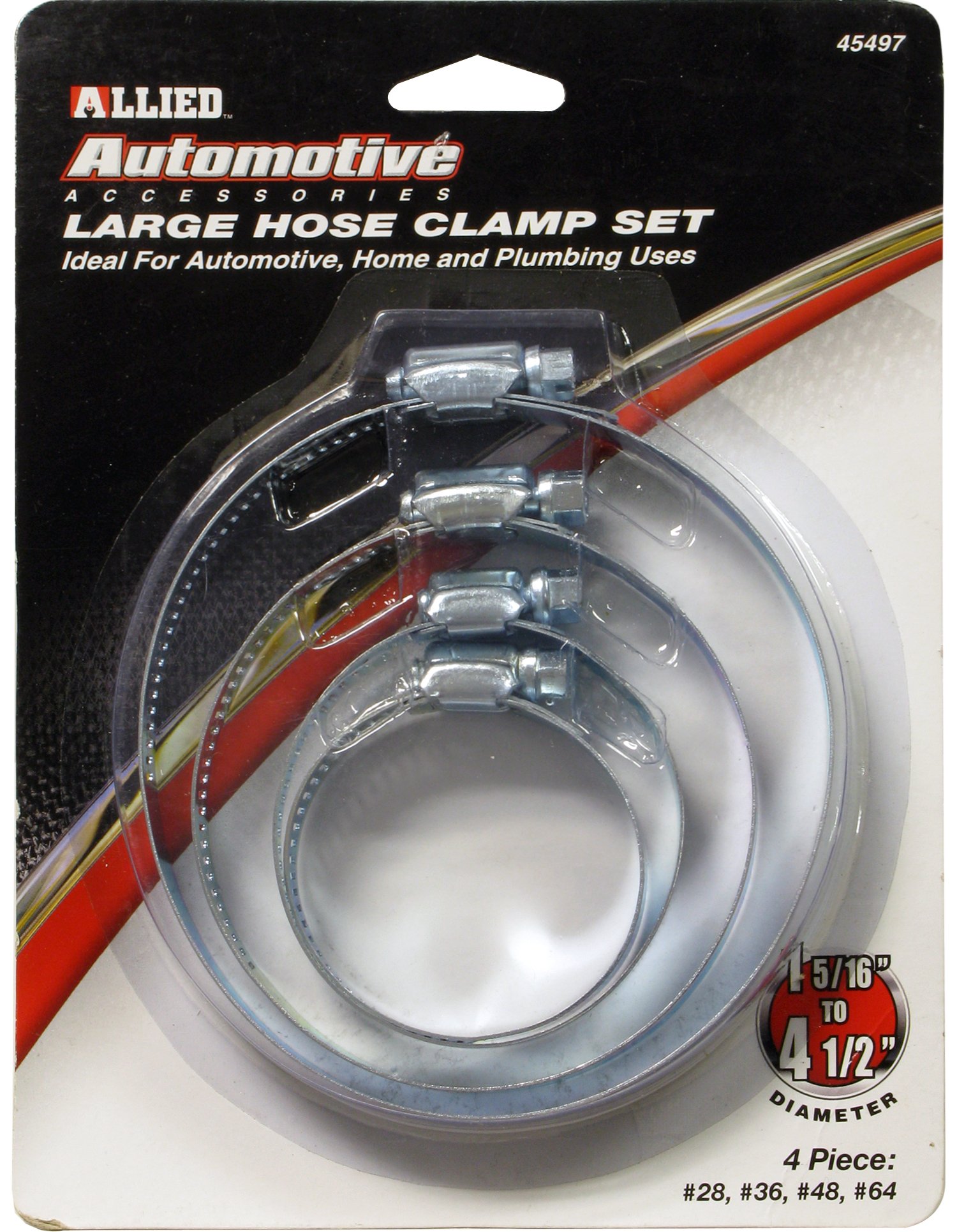 Allied Tools 4 PC. Hose Clamp Set