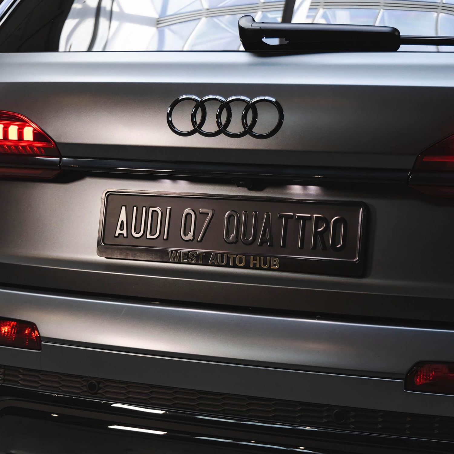 Custom Black Nameplate Name Plate European License Home Decor Metal Art Personalized Front Delete Interior Funny Gift (Black text)