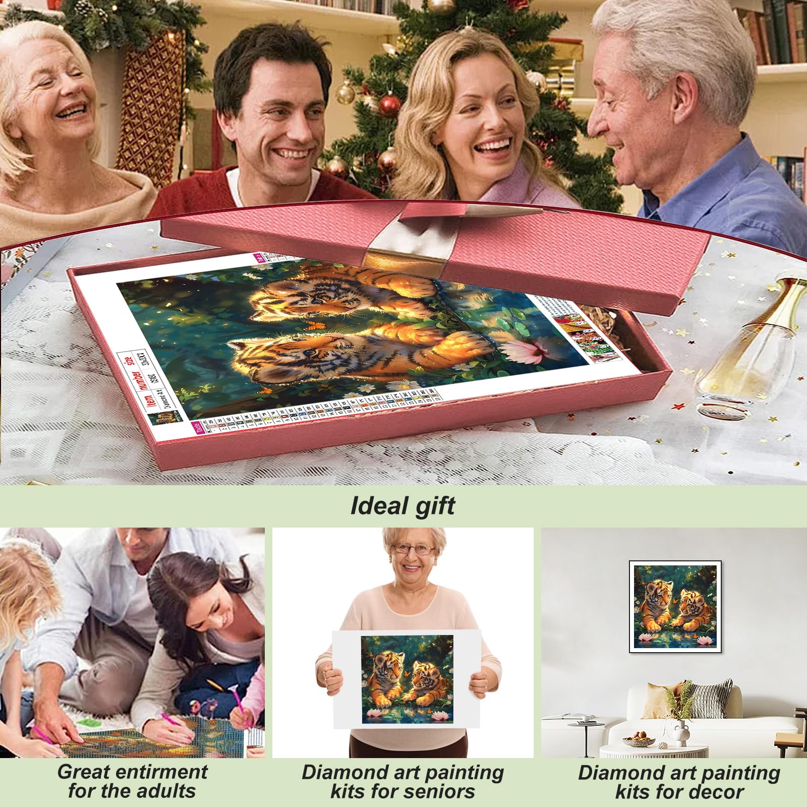 Goldfish Diamond Painting Kits For Adults, 5D DIY Diamond Art Kits