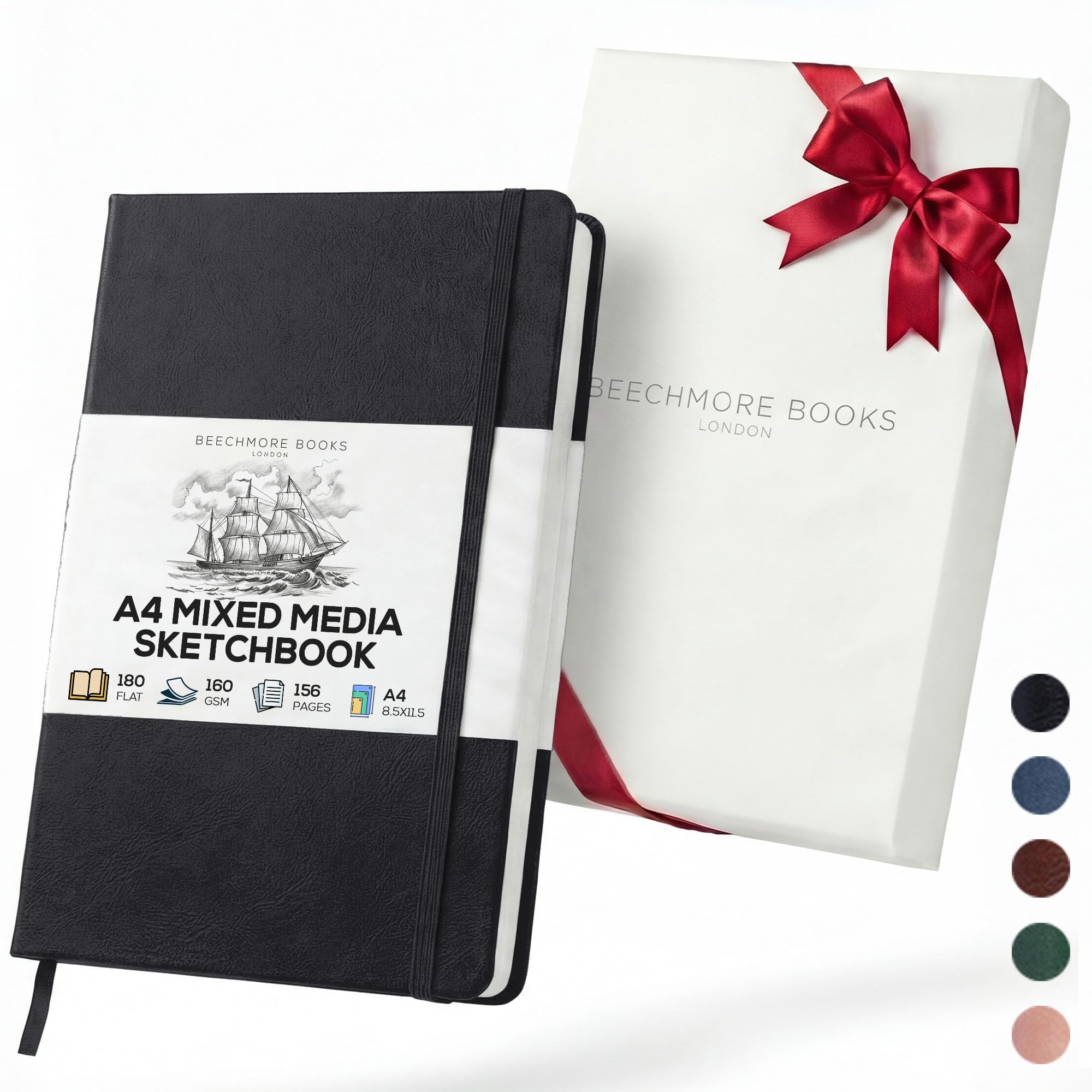 Beechmore Books A4 Mixed Media Sketchbook