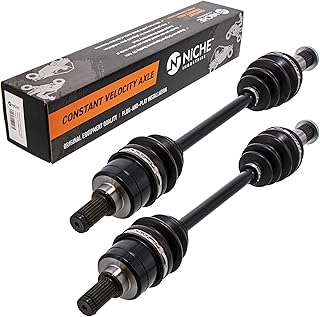 NICHE Rear Left Right CV Axle Drive Shaft Assy for Yamaha Grizzly Kodiak 700 28P-2510F-10-00 28P-2518E-10-00 2 Pack