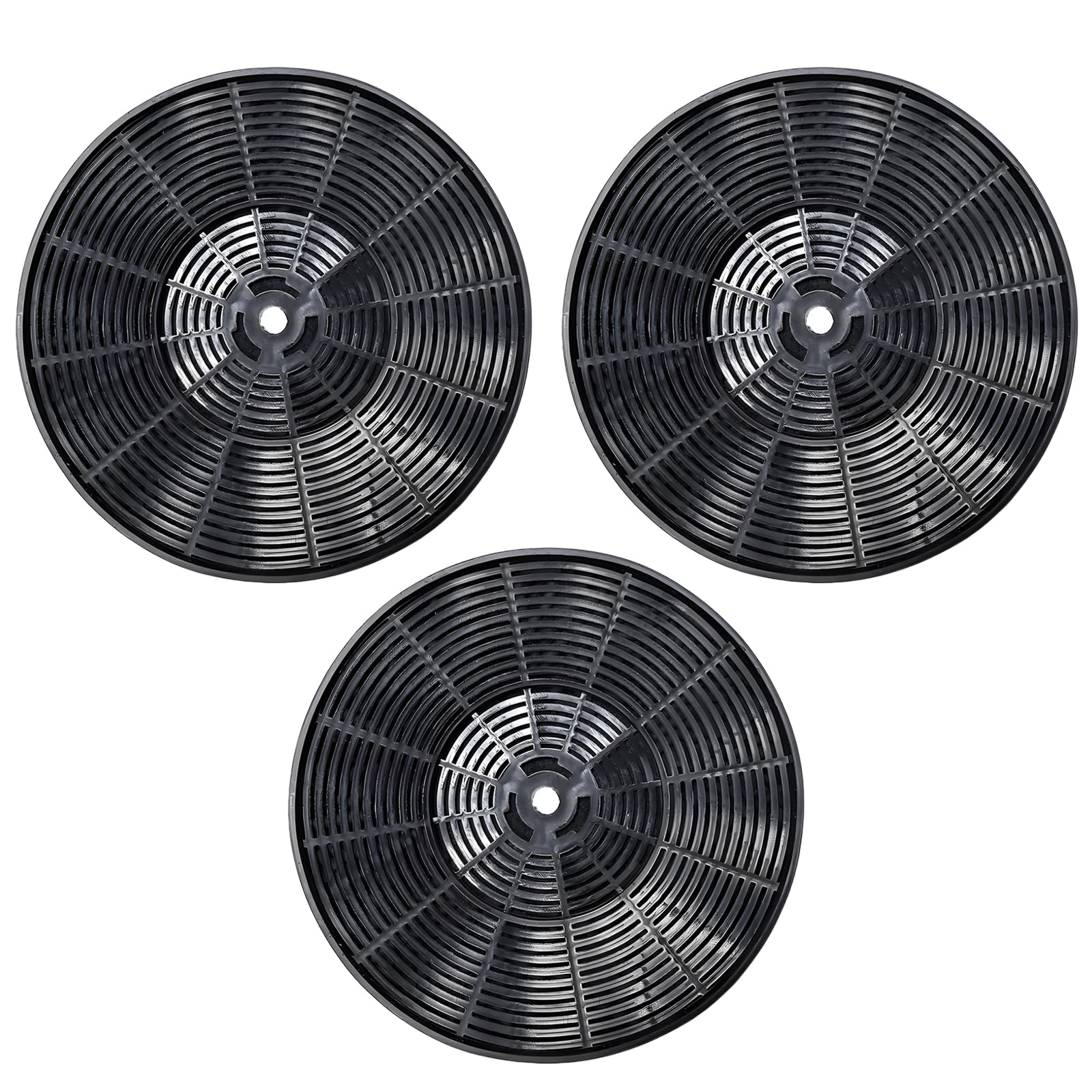3 Stück Aktivkohlefilter Kompatibel mit Respekta MIZ0031N, CH1259IXCN, CH16060SGB, CH116IXA, CH1259IXCN Dunstabzugshauben
