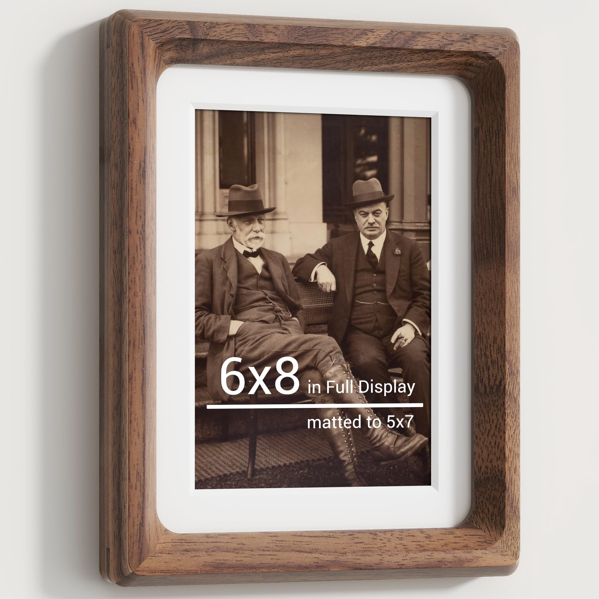 Heimlove Natural Walnut 6x8 Frame