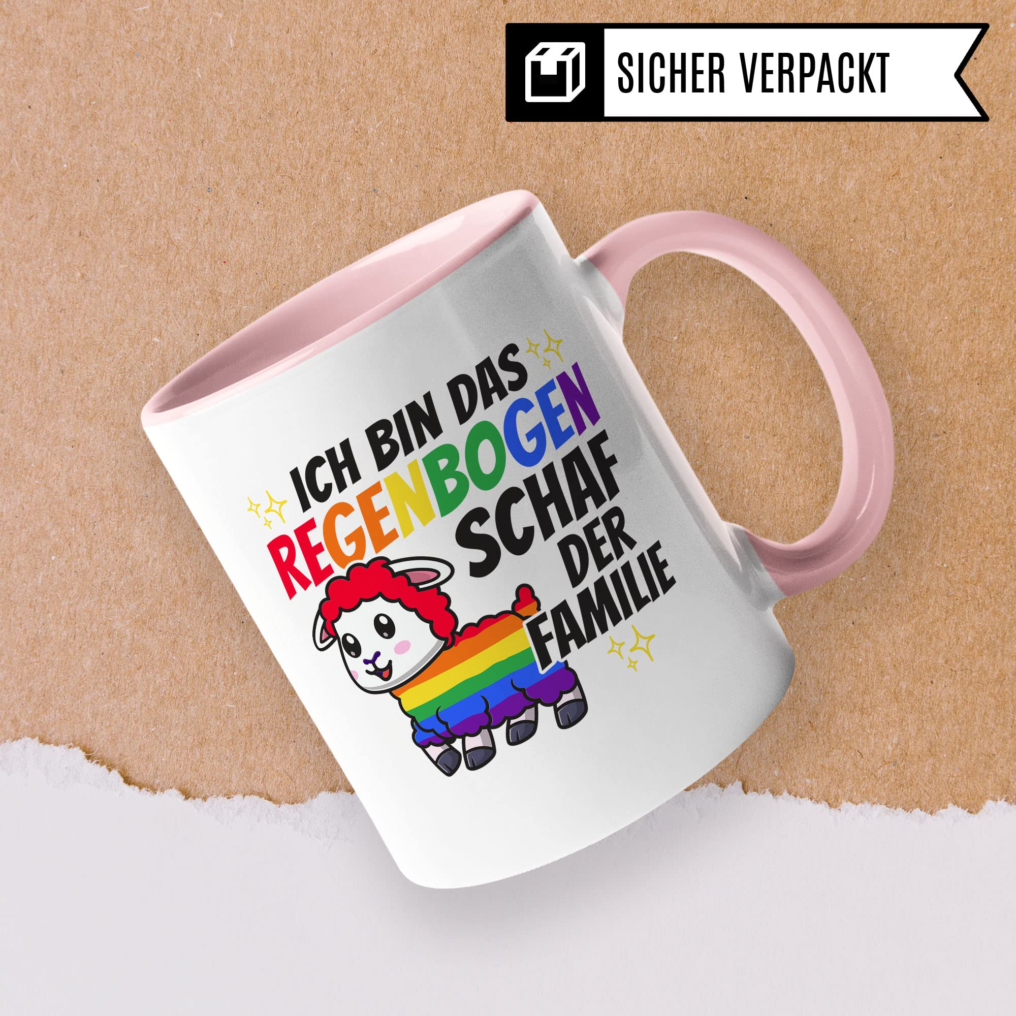 LGBTQ+ Tasse "War Wohl Doch Keine Phase" – Lustiges Geschenk Für Pride, Outing, Community