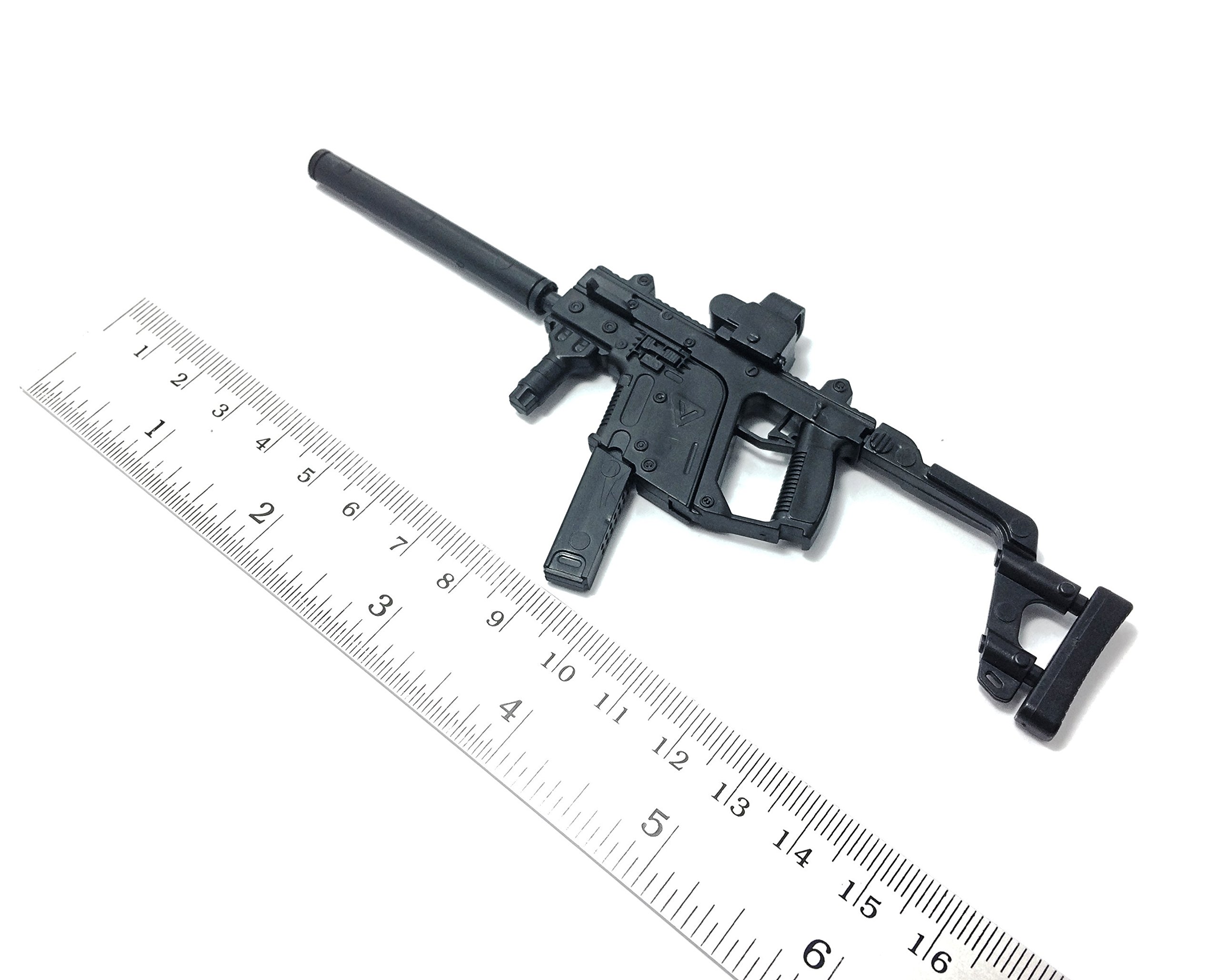 4D 1/6 Scale Kriss Vector Submachine Gun US Army Miniature Toy Guns