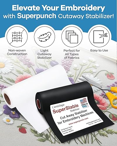 Miniatura 7 de Wash-Away - Estabilizador soluble en agua de 738 x 833ft 89in