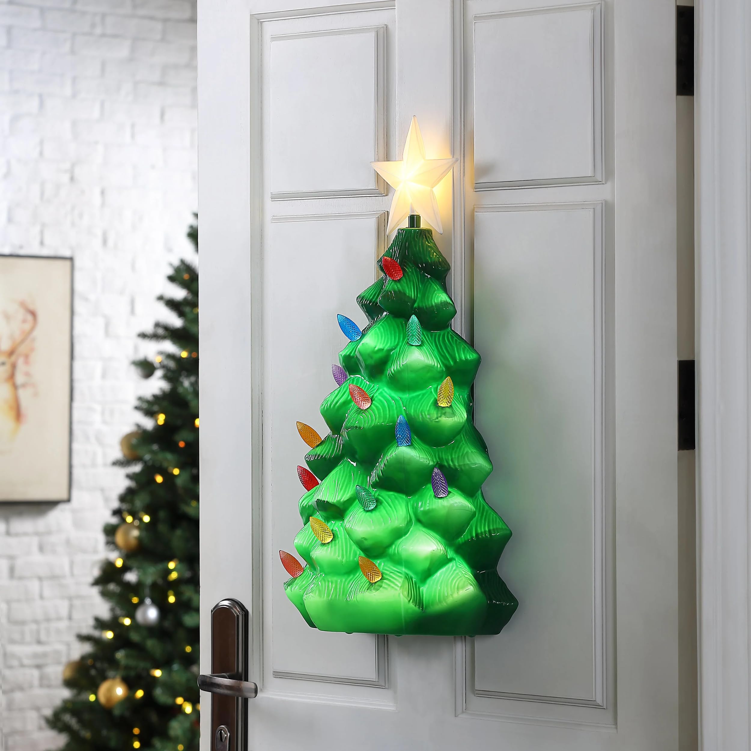 クリスマス用,正月用LEDロングネットライト H約10.16m,ライトGreen Amazon.co.jp: Mr. Christmas 24インチ 屋外 点灯 ブローモールド