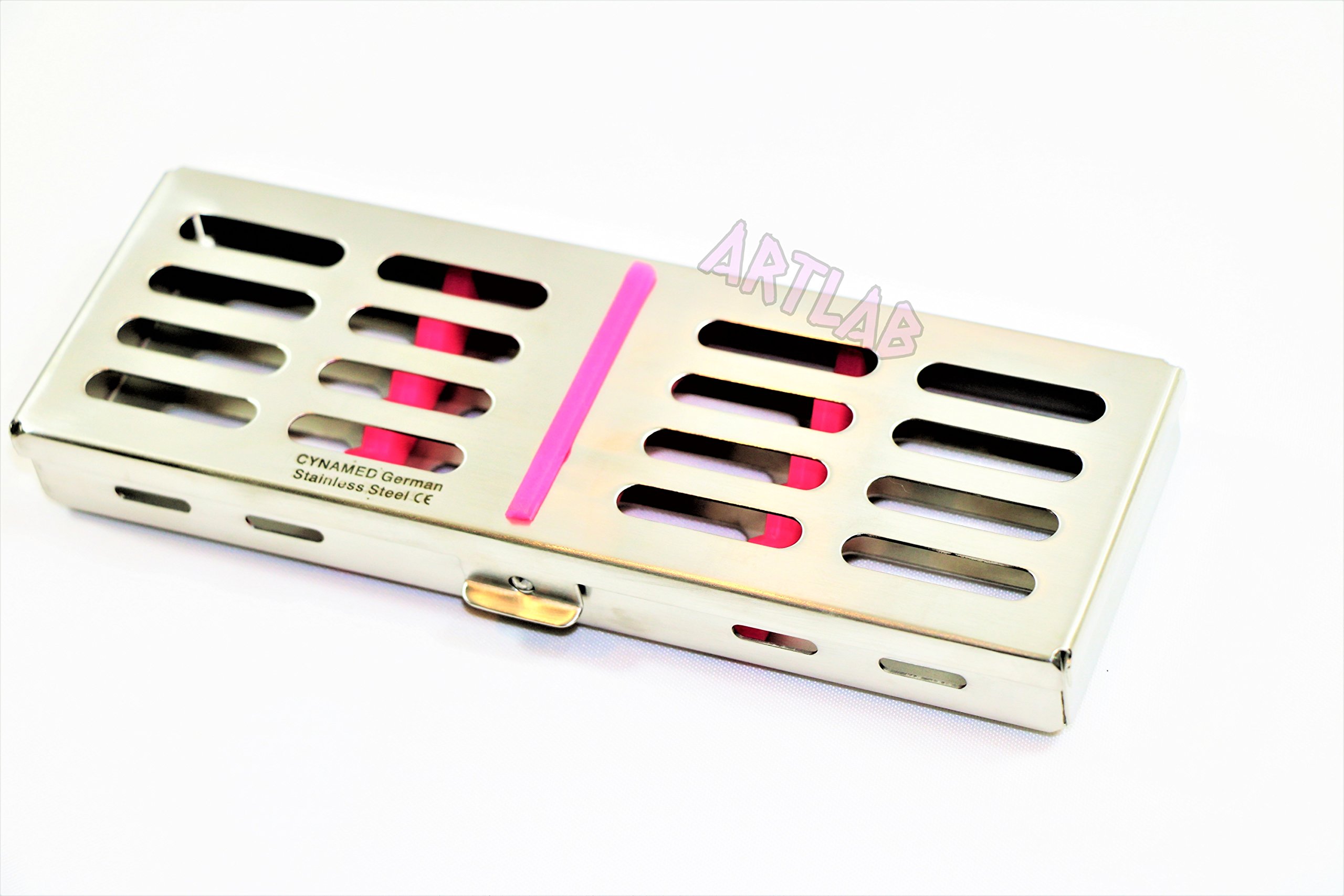 German Dental Autoclave Sterilization Cassette Rack | Holds 20 Instruments | CYNAMED Brand, New
