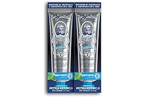 Dr. Sheffield's Certified Natural Fluoride-Free Adult Toothpaste (Peppermint) - 2 Pack