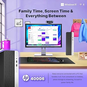 Amazon.com: HP 400G6 ProDesk Desktop PC | Windows 11 Pro