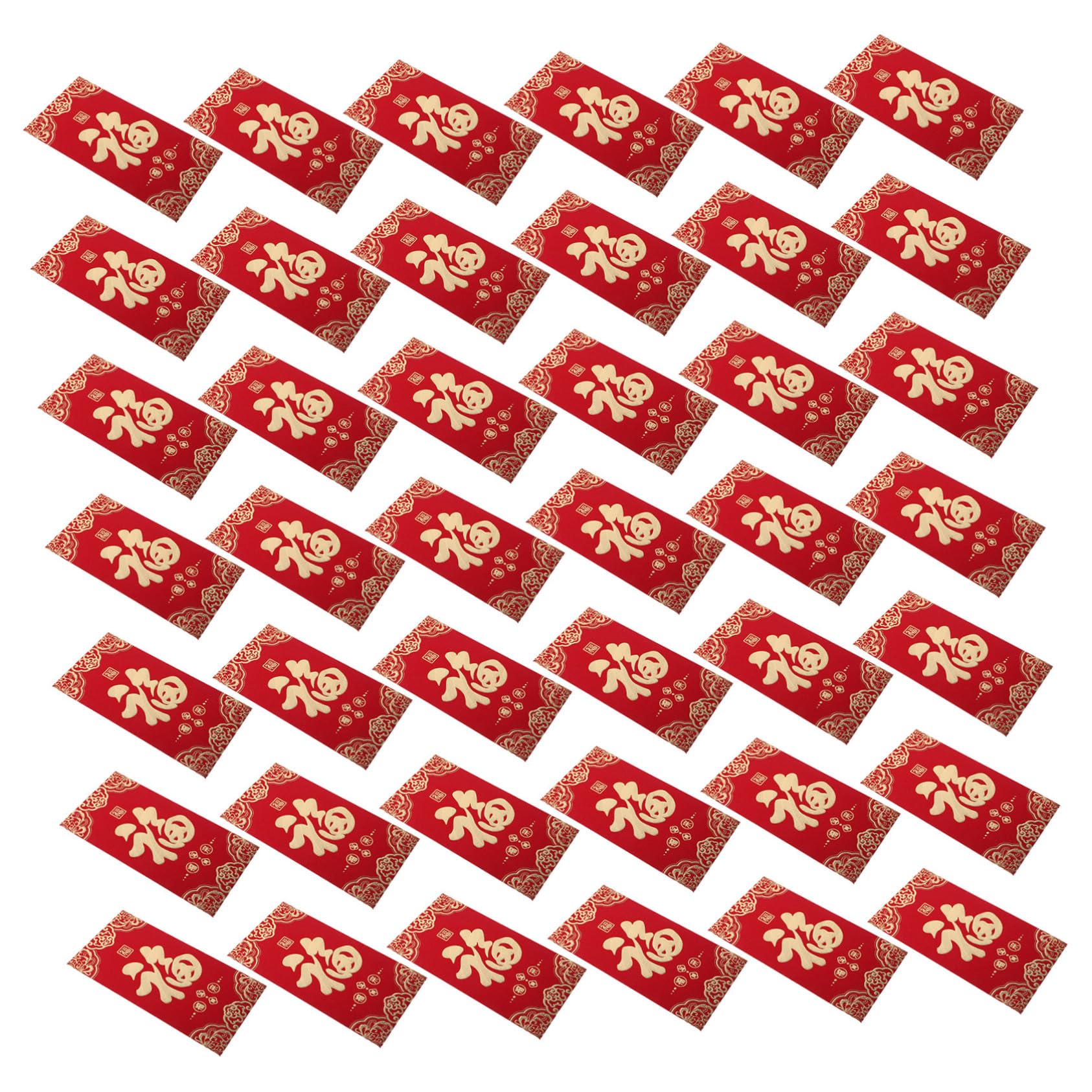 60 Piezas Sobres Rojos Chinos Unidades Año del Caballo Sobres para Dinero con Diseño Resistente para Festivales Cumpleaños Bodas Regalos de Año