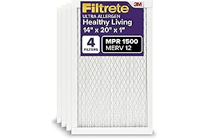 Filtrete 14x25x1 MERV 12 Air Filter: Improve Home Air Quality