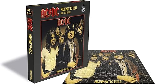 ACDC Highway to Hell (rompecabezas de 1000 piezas)