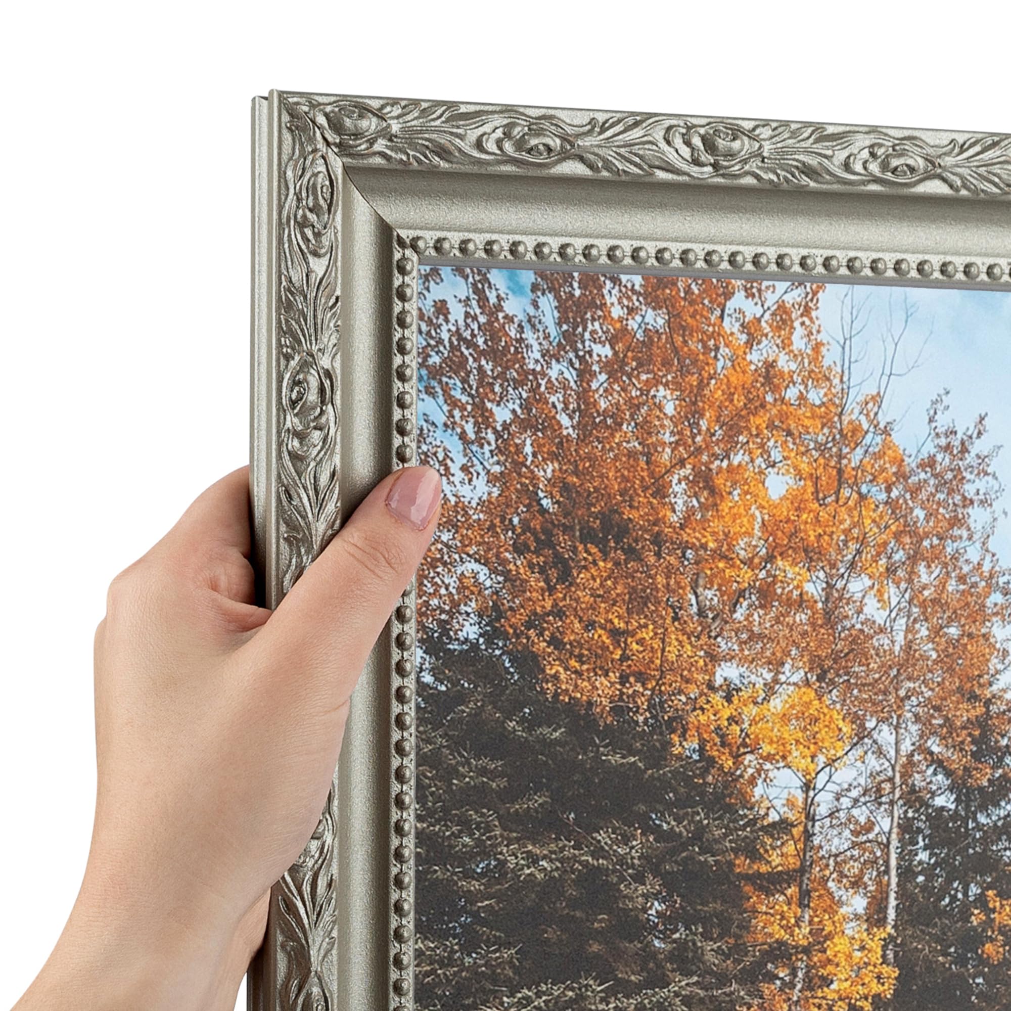 ArtToFrames 20x30 Inch Silver Picture Frame