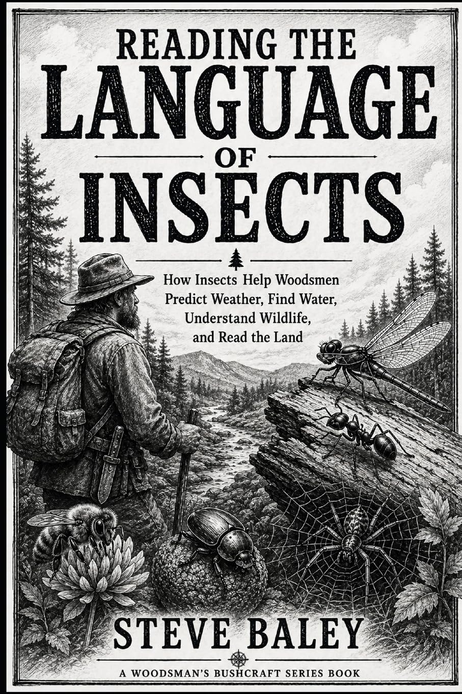 READING THE LANGUAGE OF INSECTS: How Insects Help Woodsmen Predict Weather, Find Water, Understand Wildlife, and Read the Land (The Woodsman’s Bushcraft)
