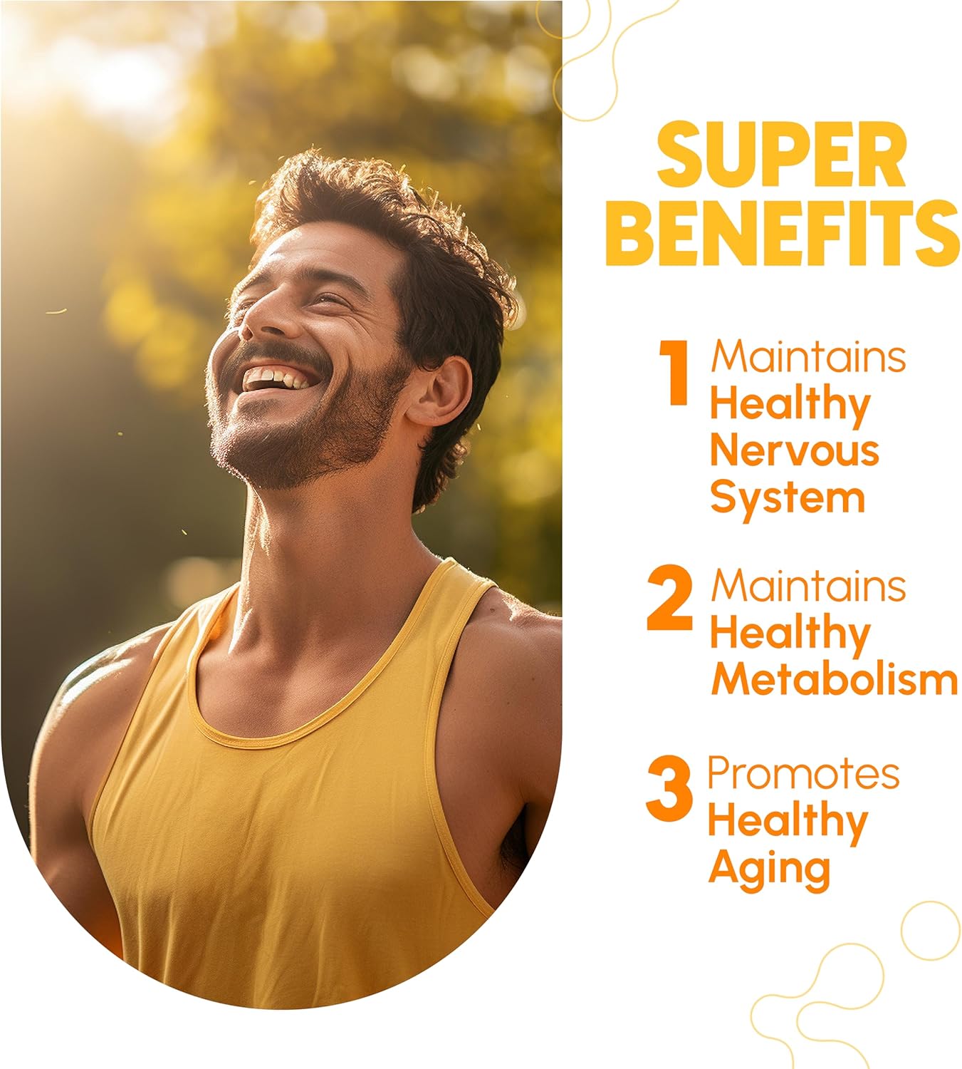 Benfotiamine 300mg - Benfotiamine b1-180 Capsules (3 Months Supply) - Vegan, Non-GMO, Gluten-Free - Image 4