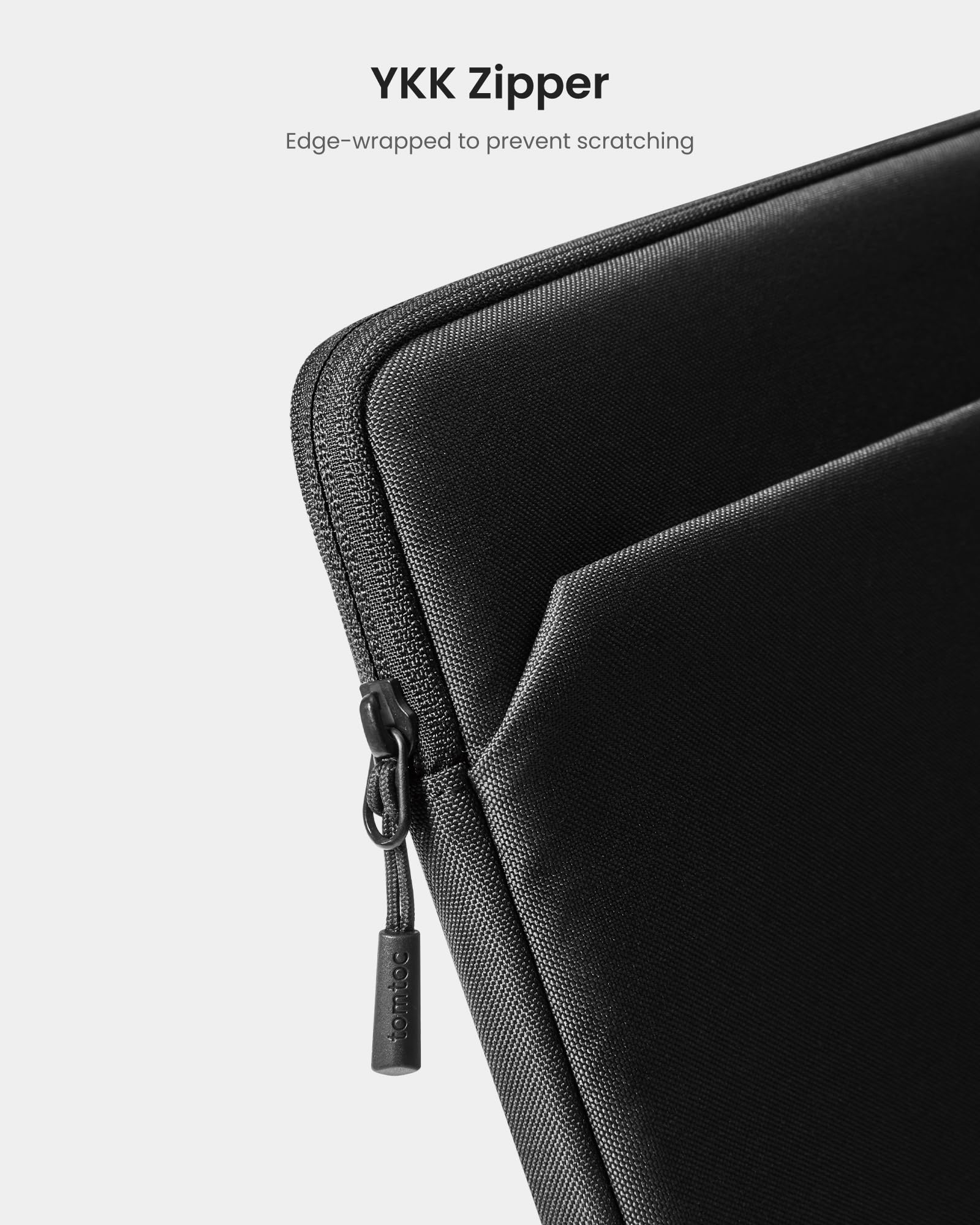 tomtoc Slim Sleeve Hoes voor 15,6 inch Laptop draagbare monitor, lichtgewicht beschermhoes draagtas past op de meeste 15,6 draagbare monitoren