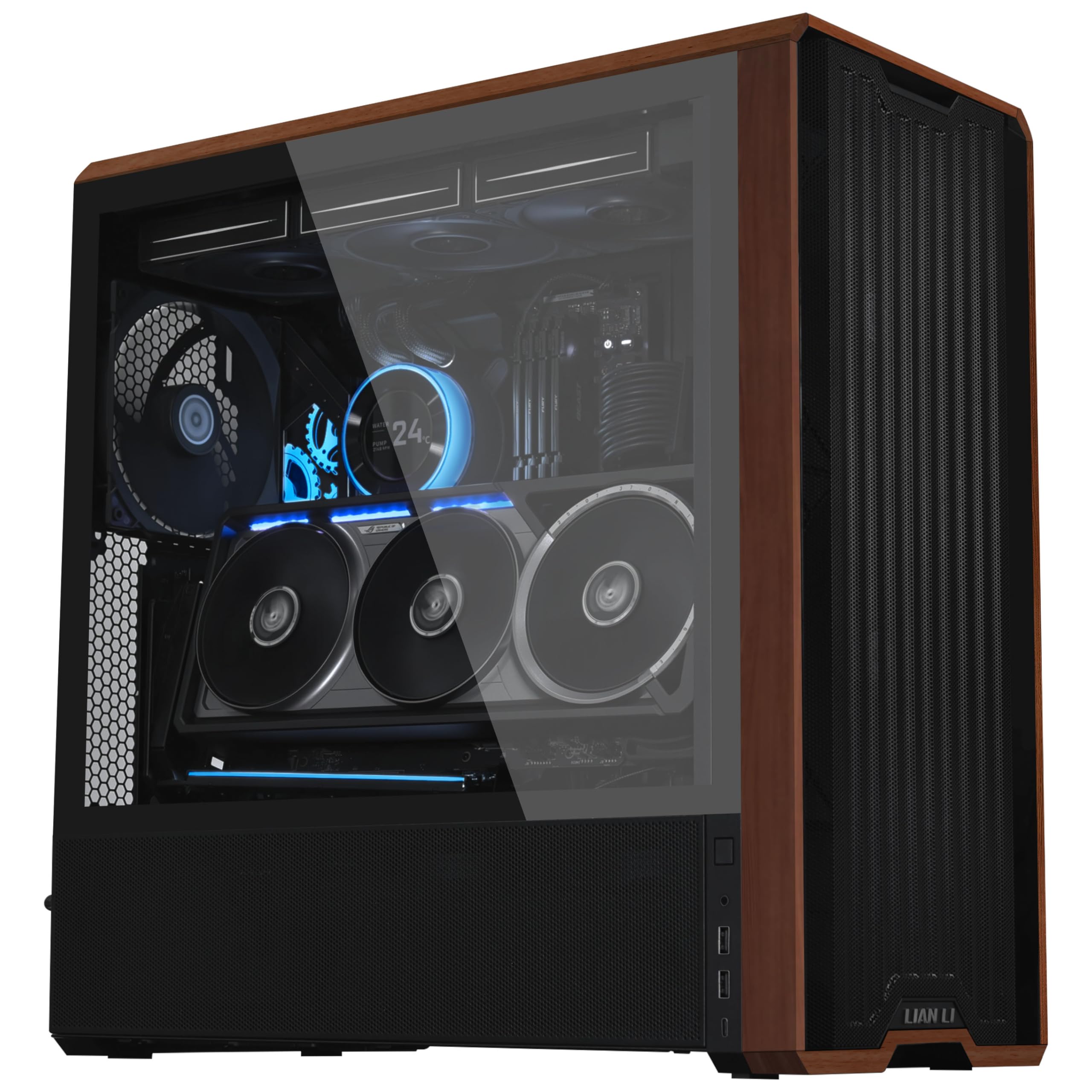 Amazon.co.jp: LIANLI PCIe5.0対応GPU縦置きキット Multi-Directional