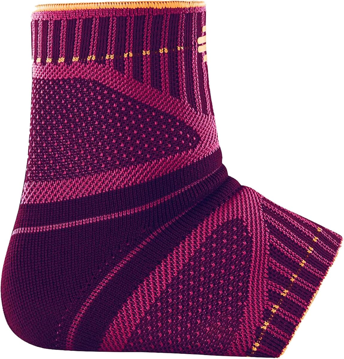 Bauerfeind Sports Ankle Support Dynamic - Ankle Compression Sleeve for Freedom of Movement - 3D AirKnit Fabric for Breathability - Premium Quality & Washable (XS, Pink)