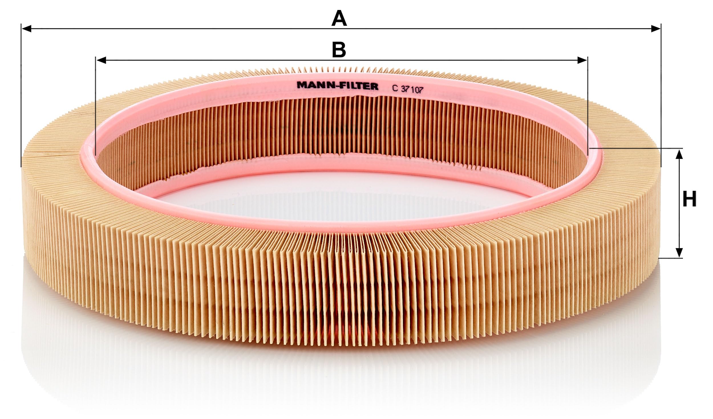 MANN-FILTER C 37 107 Filtro aria per MERCEDES-BENZ
