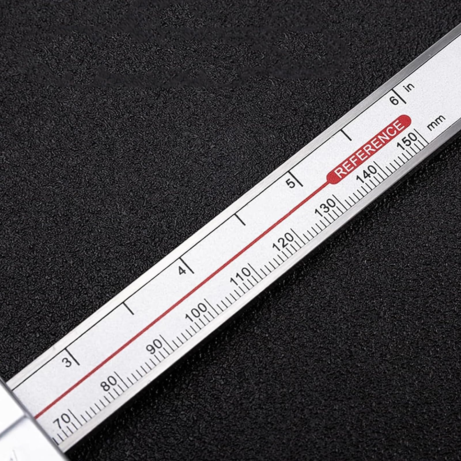 Digital Tiefenmessschieber 0-150 mm mit Schutzart IP67, 0,01 mm hochgenauer Edelstahl digitaler Tiefenmessschieber mit mm/Zoll-Messsystem, Tiefenmess-Messsc (0-200 mm)