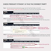 Vista 3 de MA-4216909946 Tornillos de cabeza compatibles con/para 02-16 Chevrolet Saturn Pontiac Oldsmobile TURBO 2.0 2.2 DOHC
