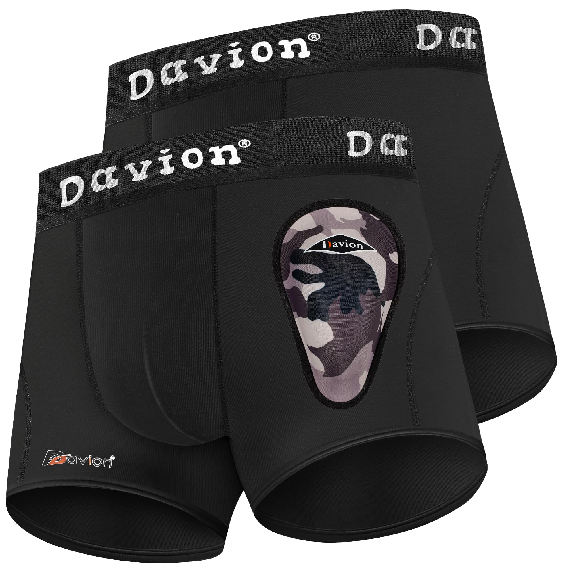Davion Baseball Cup Youth Boys Underwear with Protective Athletic Cup for Boys Soft Sports Protection for Baseball Football