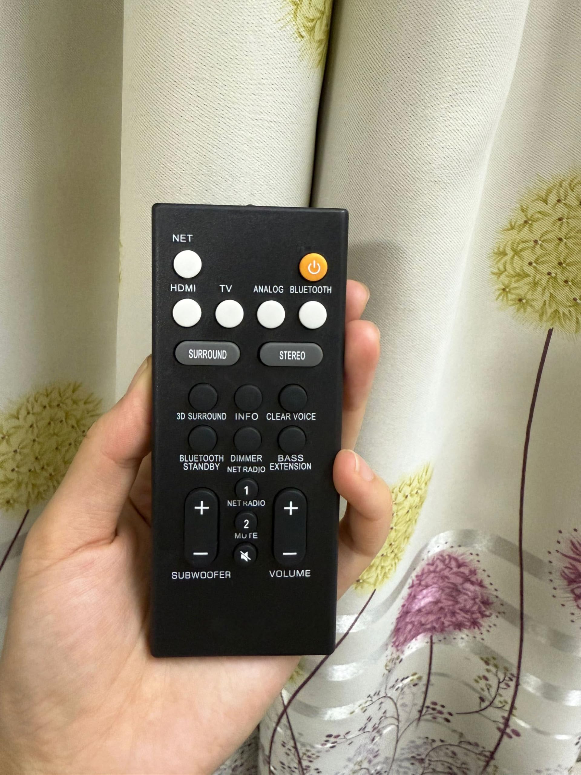 Telecomando Sostitutivo VINABTY Per Yamaha Soundbar (ATS-1060, YAS-107, YAS-207 E Altri Modelli) - 5