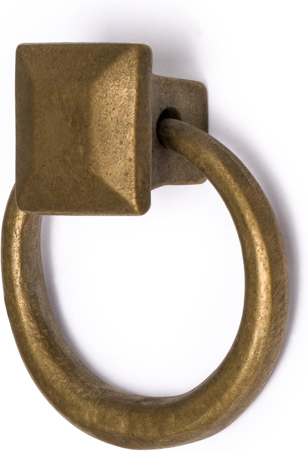 Hardware Philosophy "Peg and Ring Pulls 2 Inches - Set of 2 - Architectural, Interior Design, Furniture Cabinet Customization Hardware