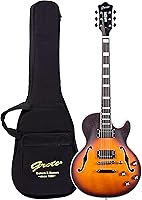 Vista 1 de Grote Guitarra eléctrica de cuerpo semihueco LPF-002 acabado mate con bolsa de gigante (VS)