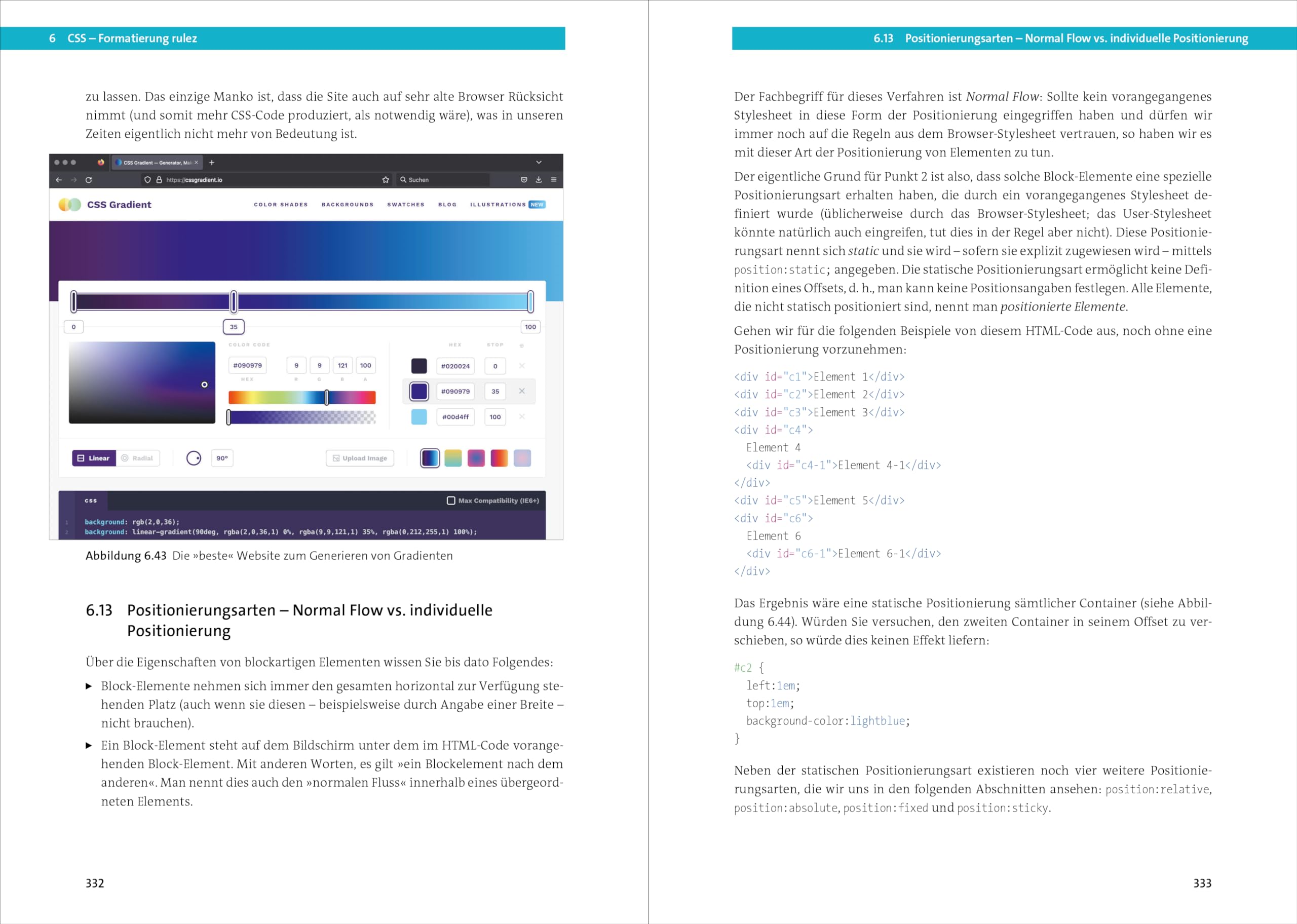 Webseiten programmieren und gestalten: Das umfassende Handbuch für eine rundum gute Ausbildung zum Webseiten-Profi