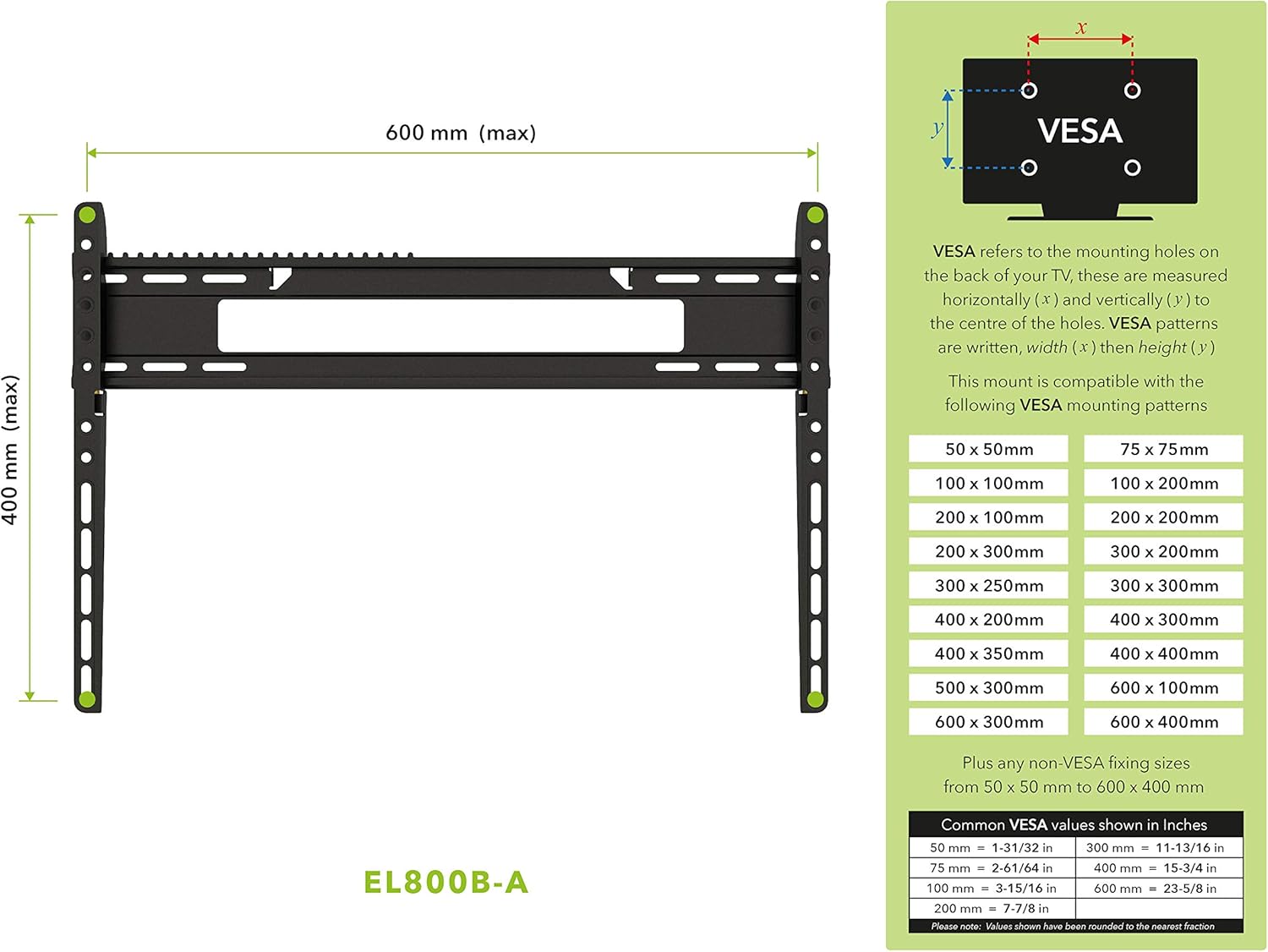 Bеѕt Cуbеr Dеаlѕ 🔥 AVF EL800B-A Flat to Wall, Low Profile TV Wall Mount for 40-Inch to 80-Inch TVs, Black, Fits Most 40”, 42”, 46”, 47”, 50”, 55”, 60”, 65”, 70”, 75”, 80”. Universal Bracket and VESA 50x50 to 600x400 Bеѕt Cуbеr Dеаlѕ 🔥 AVF EL800B-A Flat to Wall, Low Profile TV Wall Mount for 40-Inch to 80-Inch TVs, Black, Fits Most 40”, 42”, 46”, 47”, 50”, 55”, 60”, 65”, 70”, 75”, 80”. Universal Bracket and VESA 50x50 to 600x400