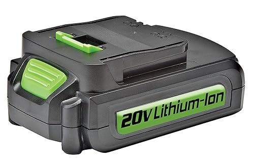 Miniatura 4 de Genesis GLIW20AK Kit de llave de impacto inalámbrica de iones de litio de 20 voltios con cargador, batería, enchufes, estuche de almacenamiento y 2