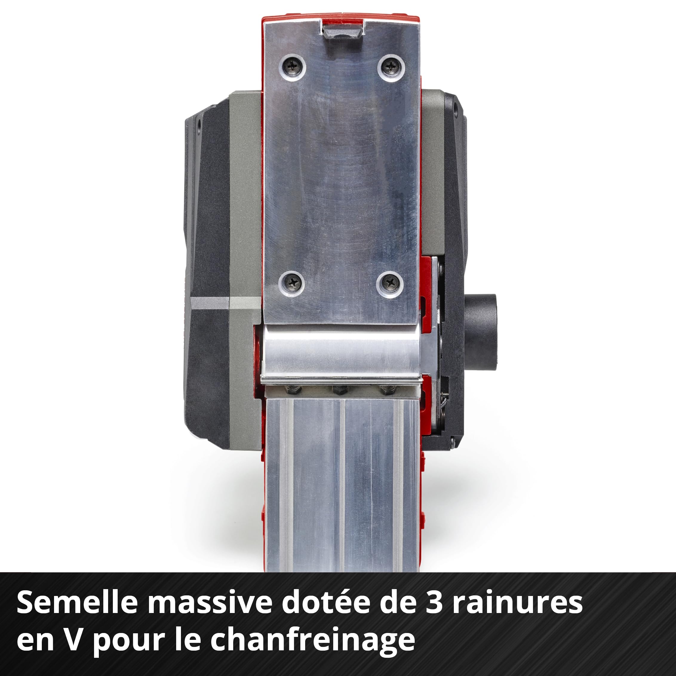 Einhell Professional Rabot portatif sans fil TP-PL 18/3 Li BL-Solo Power X-Change (18V, sans charbon, largeur 82 mm, profondeur de passe 3 mm max., arbre porte-fer, patin de repos, sans batterie)