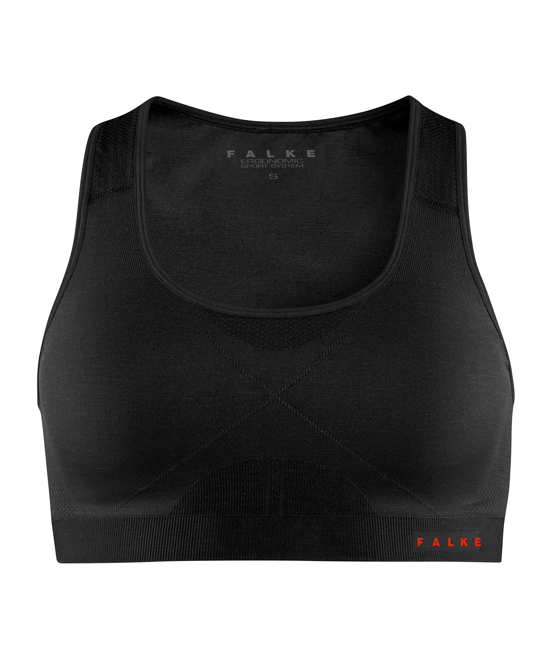 FALKE mujer Madison Low Support With Pads sujetador deportivo para deportes de baja intensidad sin costuras con almohadillas extraíbles secado rápido transpirable material funcional 1 pieza