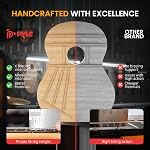 Pyle 41" Full-Size Cutaway Acoustic Guitar Kit – Steel Strings, Digital Tuner, Gig Bag, Strap, Picks – Beginner Bundle