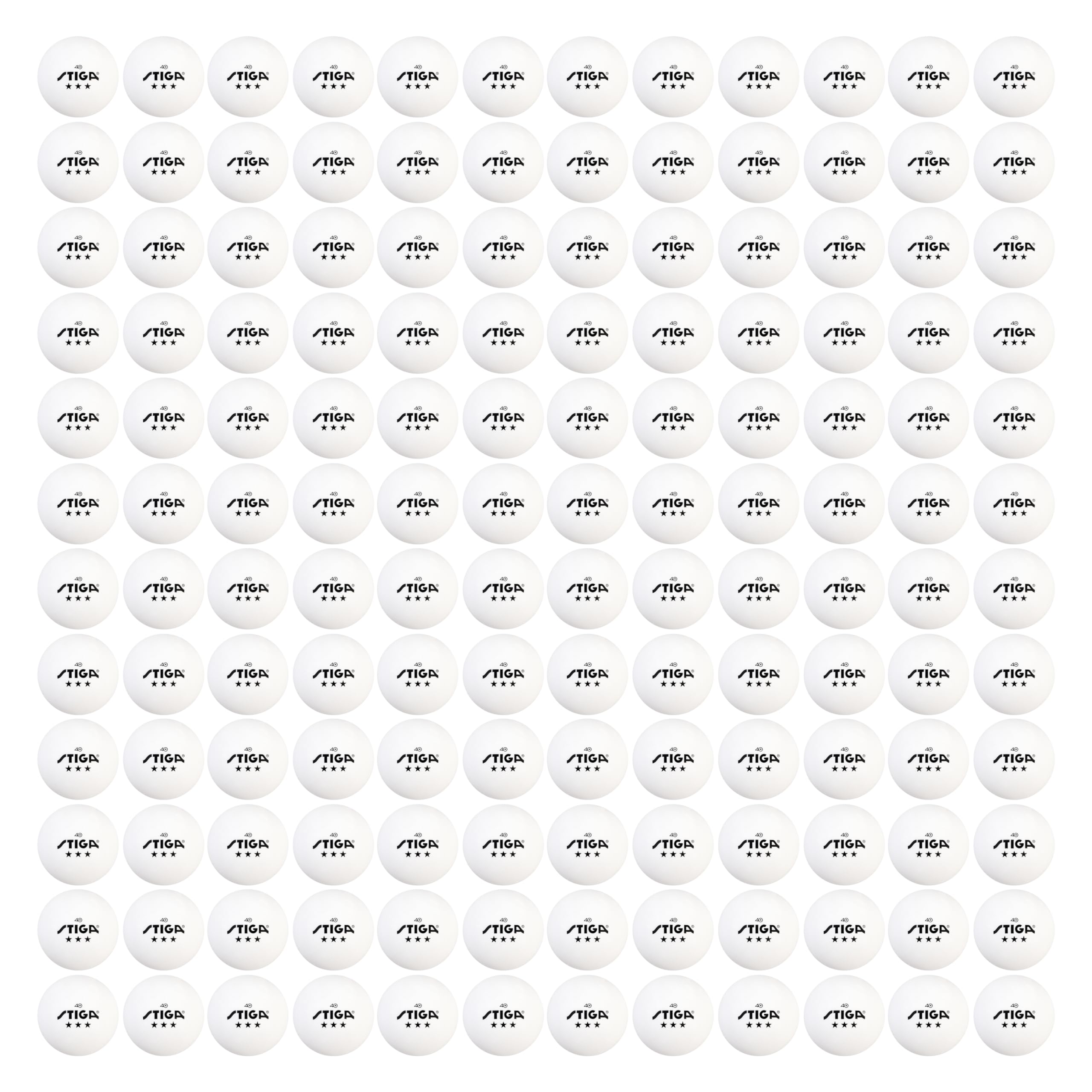 Stiga 3-Star Table Tennis Balls