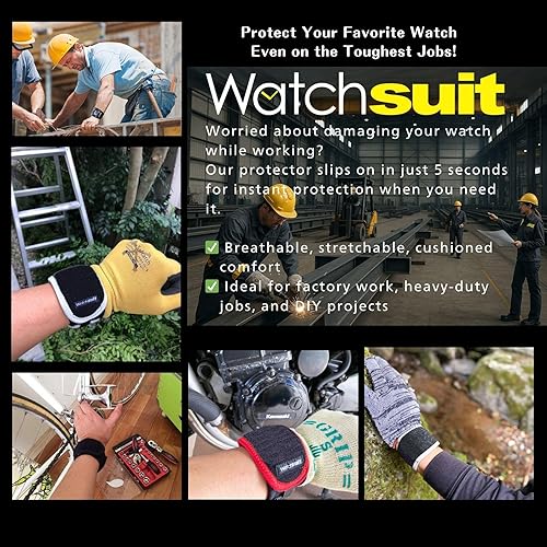 Miniatura 4 de Protector de reloj inteligente WATCHSUIT. Funda de reloj inteligente para Apple Watch, Huawei, Xiaomi, Garmin, Google Pixel, Amazfit, Galaxy, Fitbit