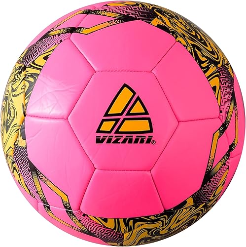 Vizari Toledo Balón de fútbol  Entrenamiento al aire libre y divertido fútbol para niños, niñas, jóvenes y niños pequeños  Ideal para todos los