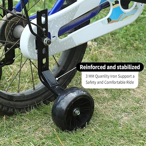 Miniatura 3 de Ruedas de entrenamiento para bicicleta infantil, ruedas de entrenamiento Flash BIKE para 12, 14, 16, 18 pulgadas, ruedas de entrenamiento de