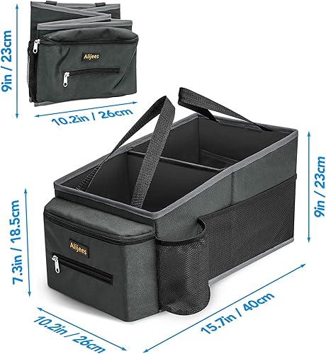 Miniatura 4 de Organizador de asiento trasero de automóvil, artículos esenciales para viajes por carretera, accesorios de automóvil para mujeres y hombres