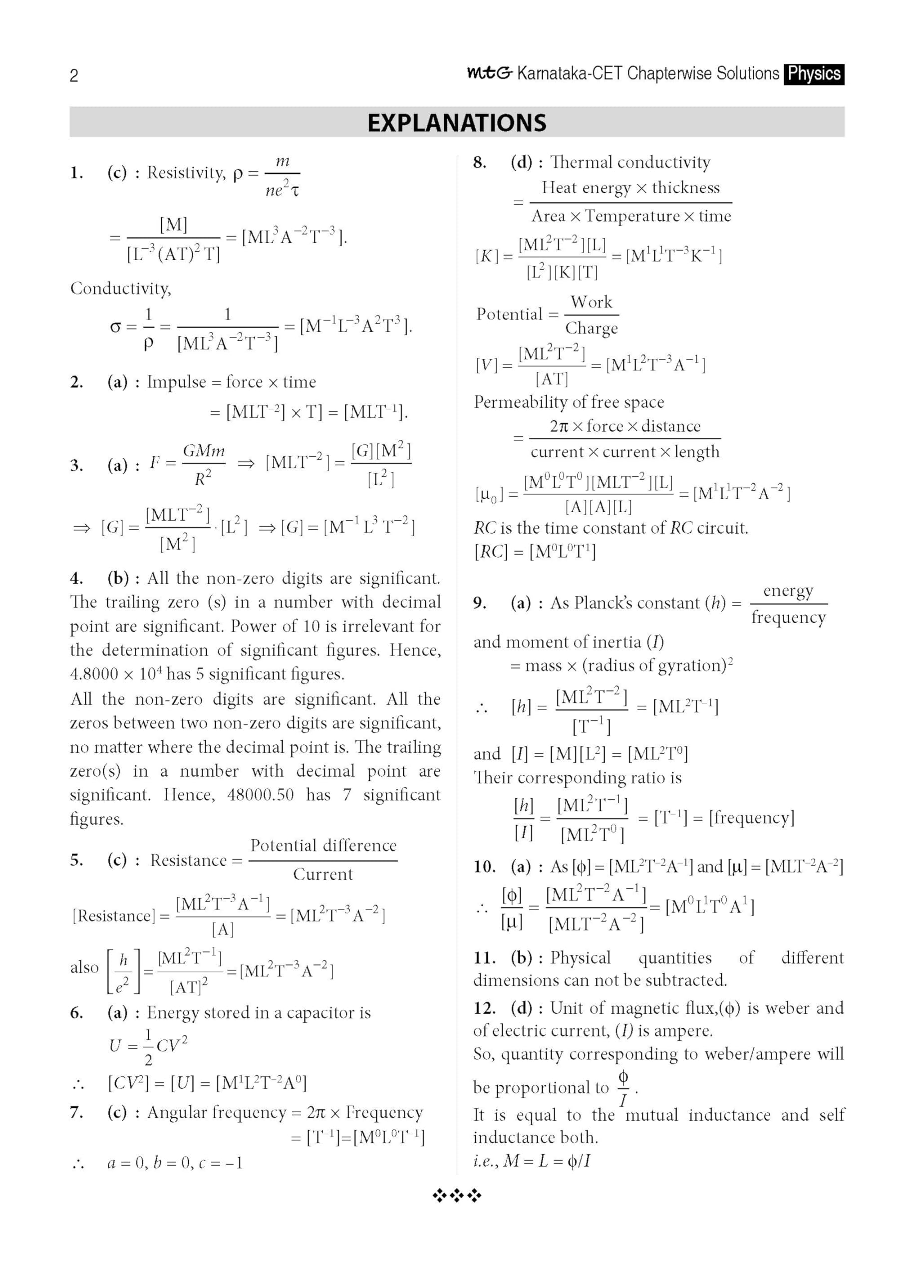 MTG 19 Years (2024-2006) Karnataka CET Chapterwise Solutions Physics, Chemistry & Mathematics | KCET Previous Year Solved Papers | KCET PYQ Book For Engineering Entrance Exam 2025 4
