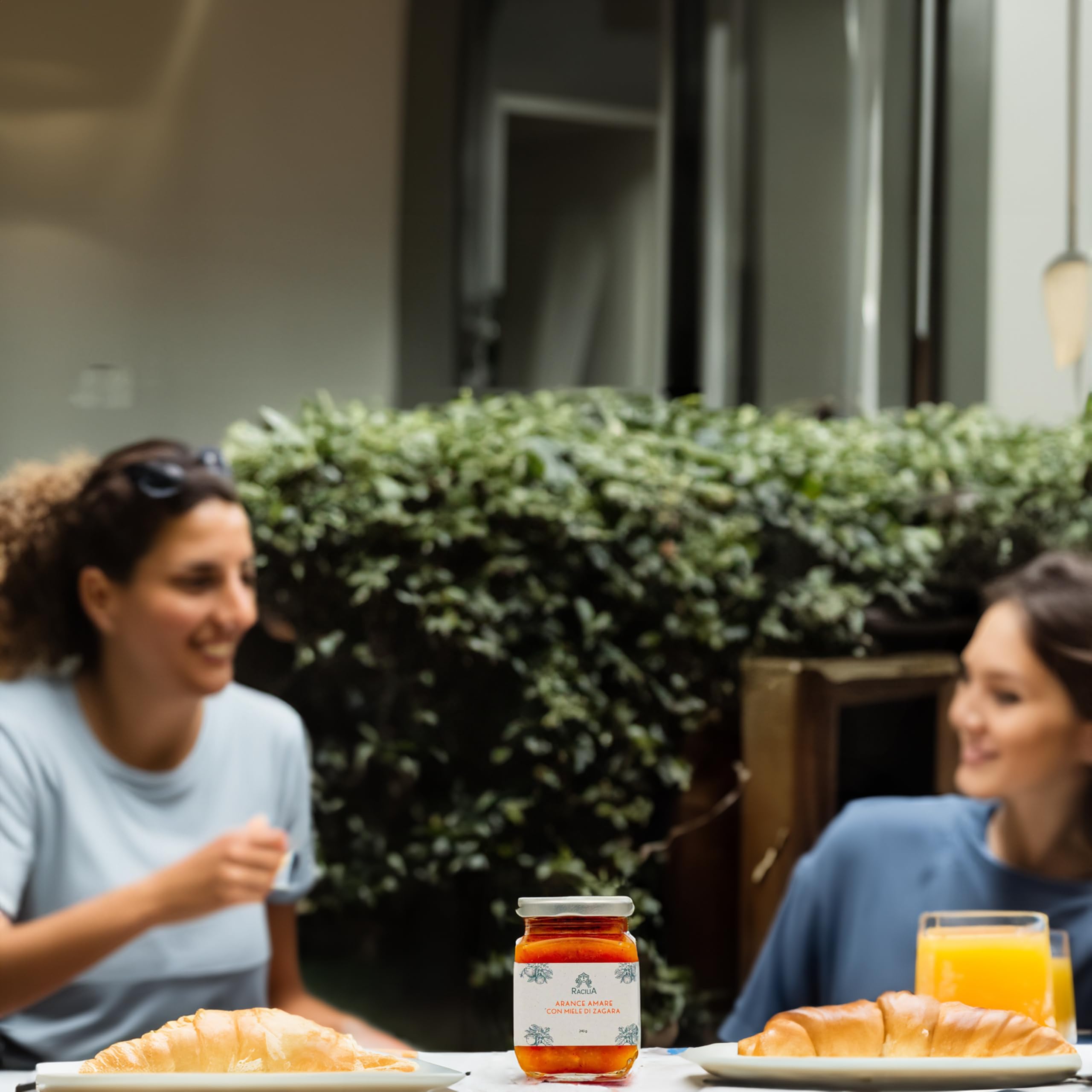 RACILIA Confiture d'Orange Amère Sicilienne au Miel de Fleur d'Oranger - Marmelade 100% Sicilienne, Sans Gluten, Italienne - 240gr - 2