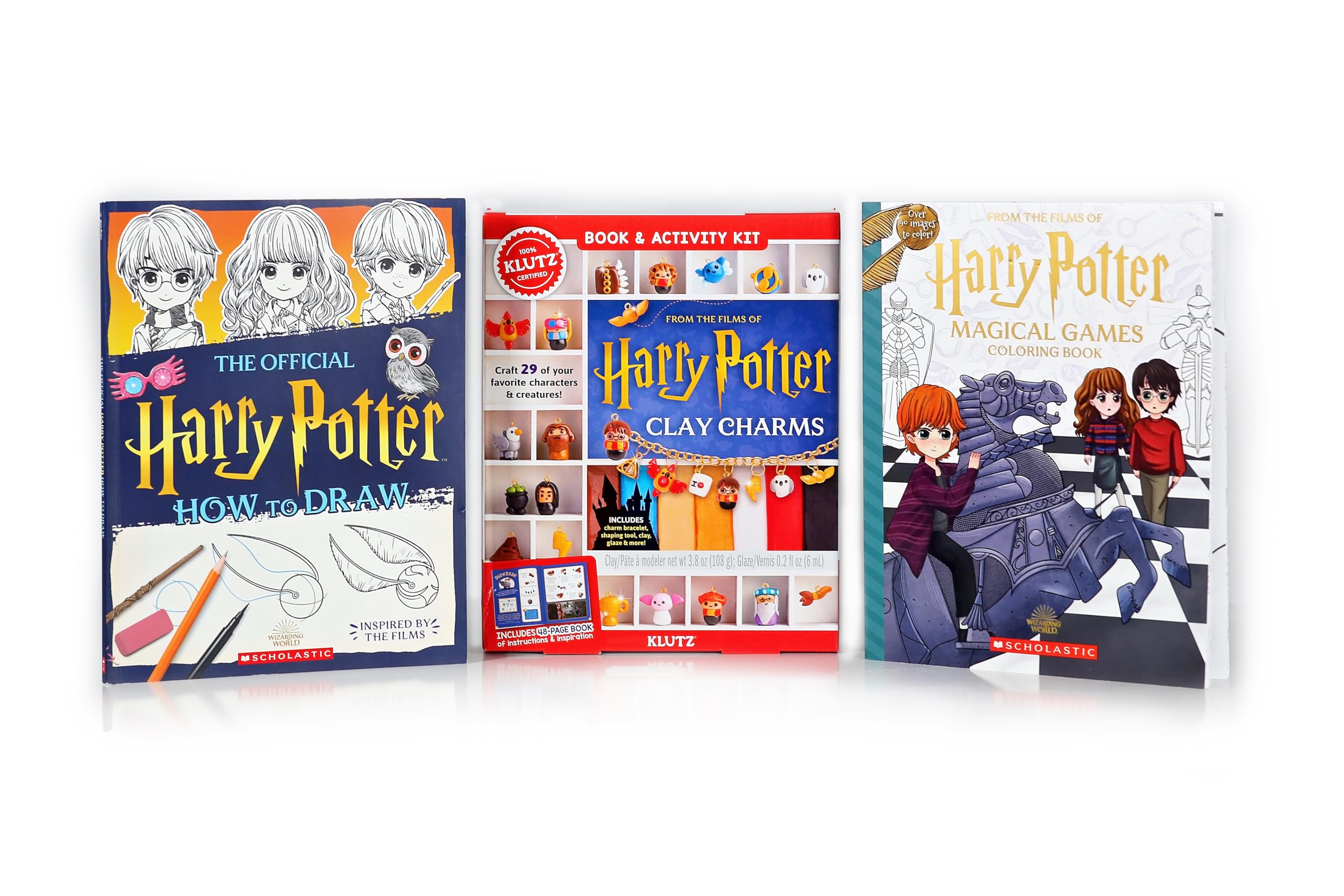 KLUTZ Harry Potter Books & Clay Charms Activity Set