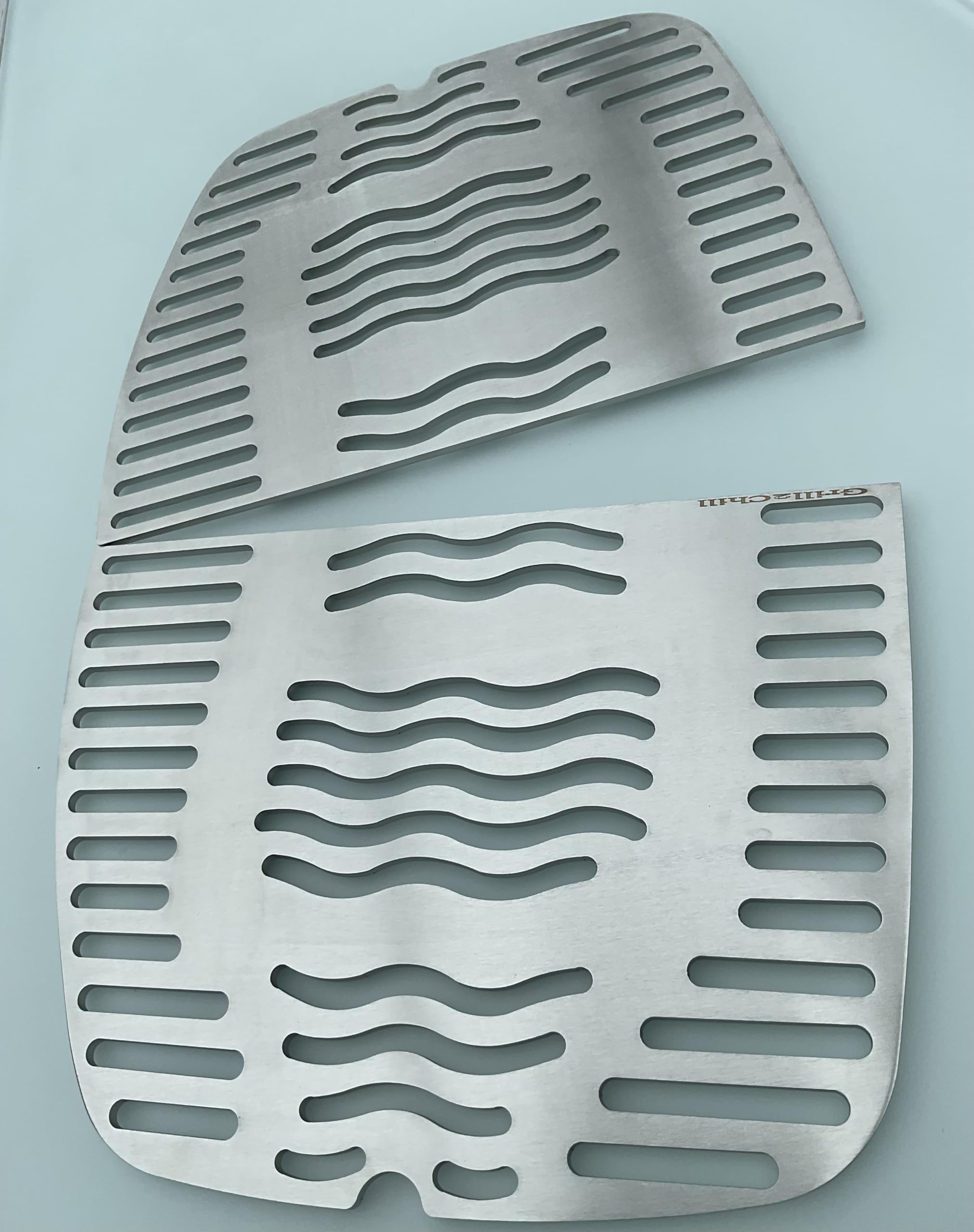 Ruszt do grillowania ze stali nierdzewnej V2A 1.4301 pasuje do Grills Napoleon TRAVELQ 285 PRO285 PRO 285X PRO285E + Phantom / grubość materiału 5-5,2 mm / waga prawie 5 kg