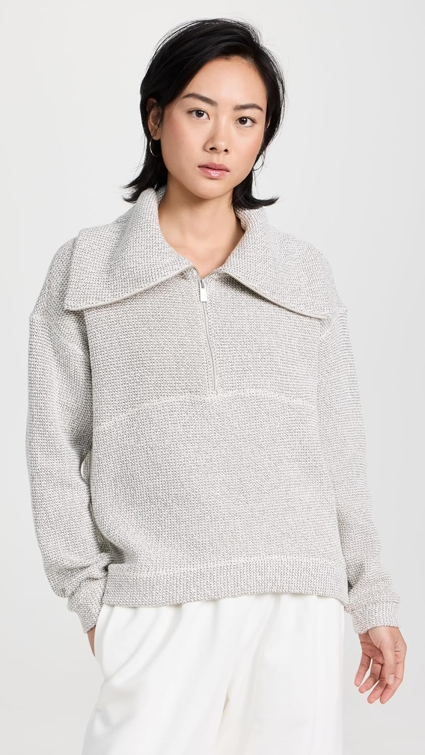 Sweaty Betty Women's Restful Boucle Half Zip Sweatshirt - Image 2