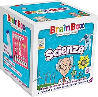 Comprar Asmodee - BrainBox: Ciencia - Juego para Aprender y Entrenar la Mente, 1+ Jugadores, 8+ Años, Edición en Italiano