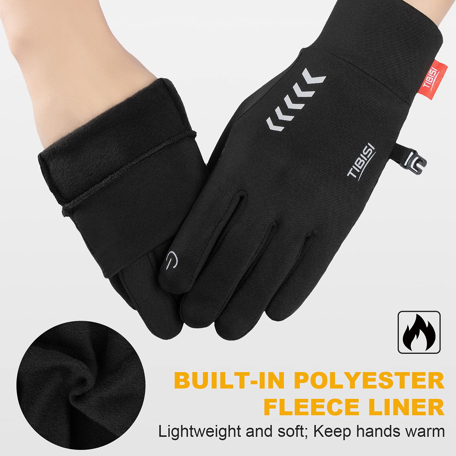 Fahrrad Handschuhe LdawyDE Thermo Handschuhe Touchscreen - Winddichte Winterhandschuhe Für Outdoor Touchscreen Handschuhe Winter Winddicht Reiten